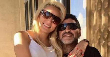 Diego Maradona POBIŁ swoją dziewczynę!