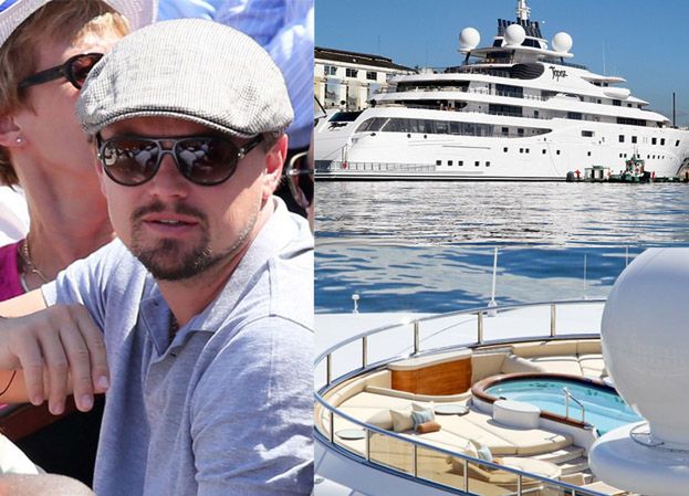 DiCaprio wynajął NAJDROŻSZY jacht świata! (ZDJĘCIA)