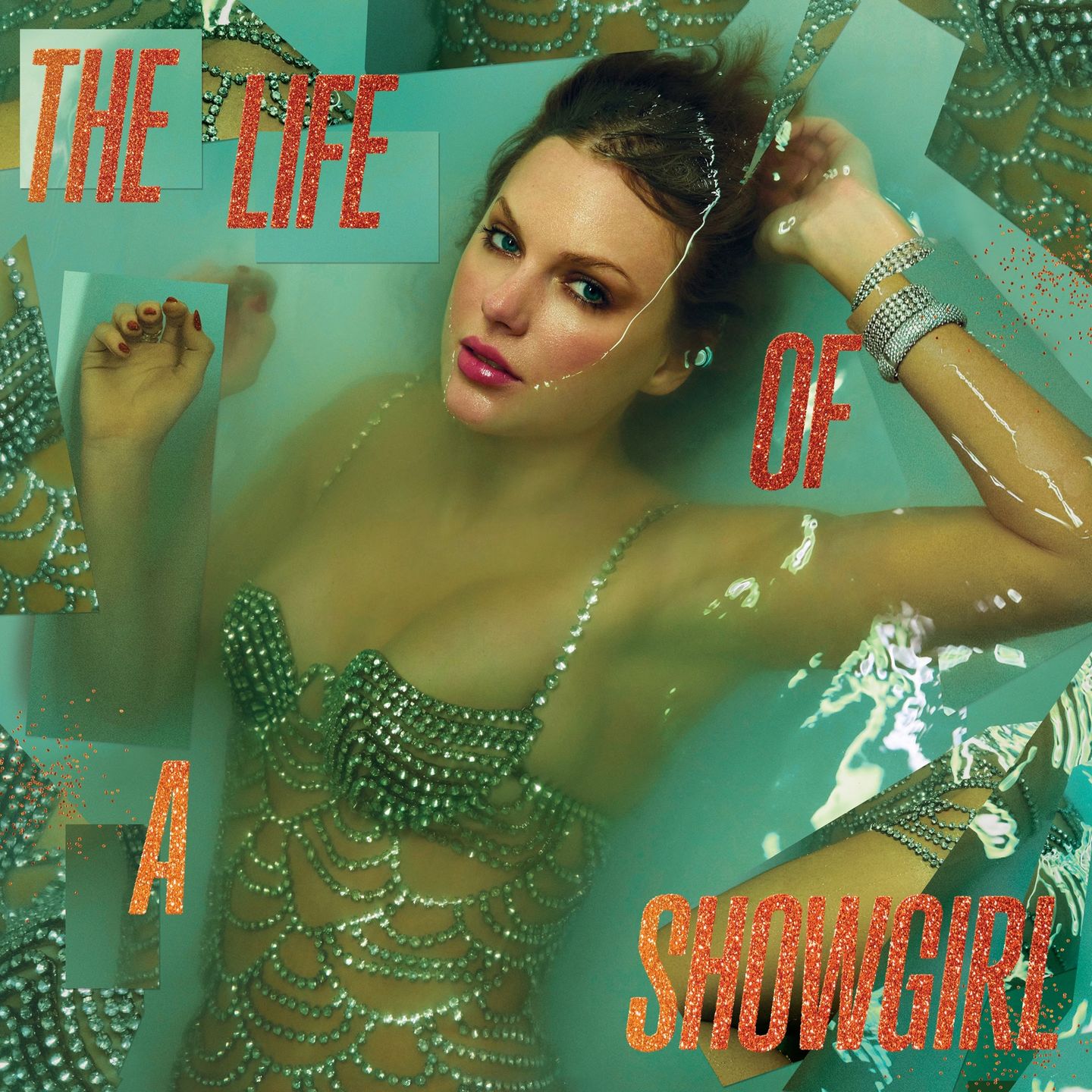 Okładka płyty "The Life of a Showgirl" Taylor Swift