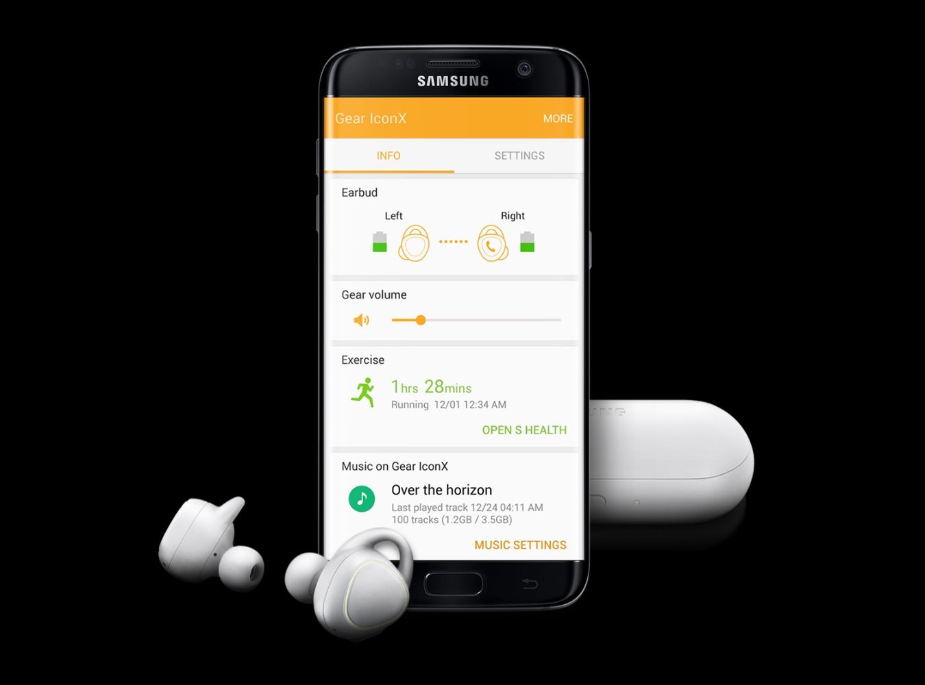 Samsung Gear IconX: nowoczesne słuchawki Bluetooth w rozmiarze XS 3