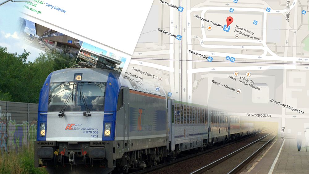 W końcu zaplanujesz podróż pociągiem z Mapami Google! 1