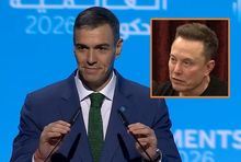 Pedro Sanchez i Elon Musk