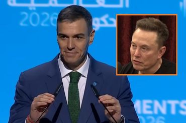 Pedro Sanchez i Elon Musk