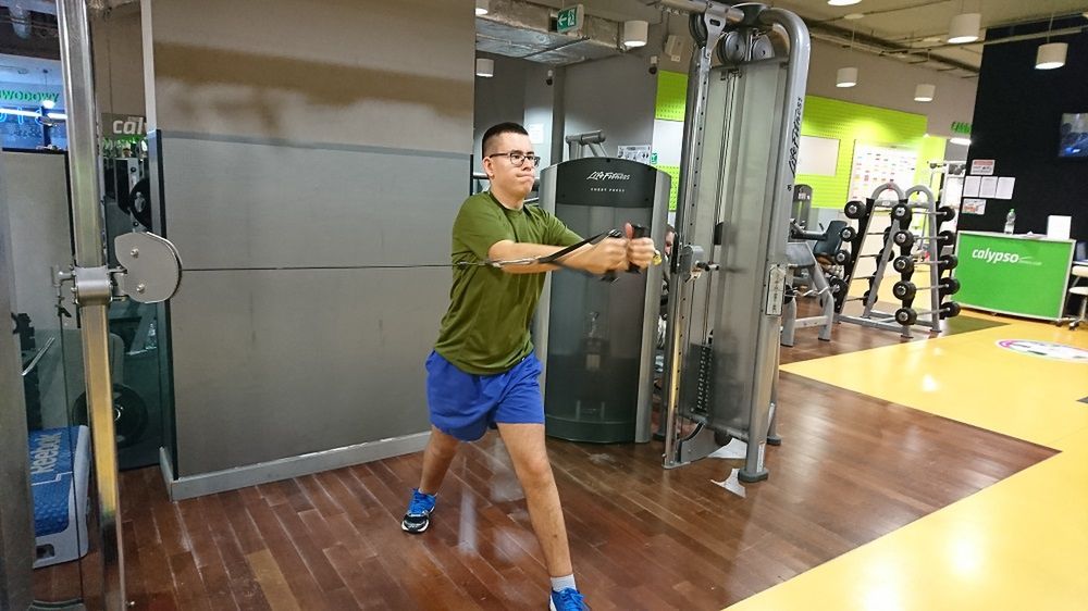 Gdyby nie odpowiednia dieta i ruch chłopiec ważyłby dziś kilkaset kilogramów