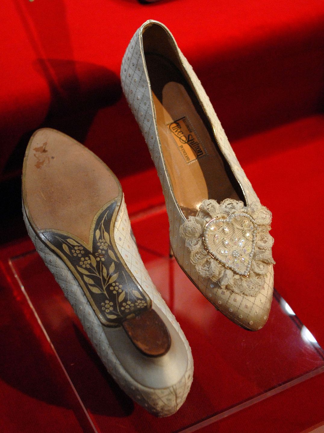 Buty ślubne księżnej Diany