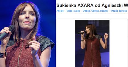 Wystawiła sukienkę na aukcję charytatywną! (FOTO)