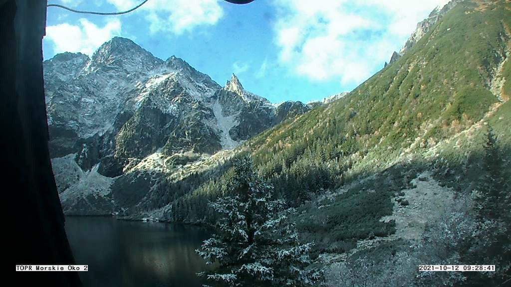 Morskie Oko. Widok na Mnicha