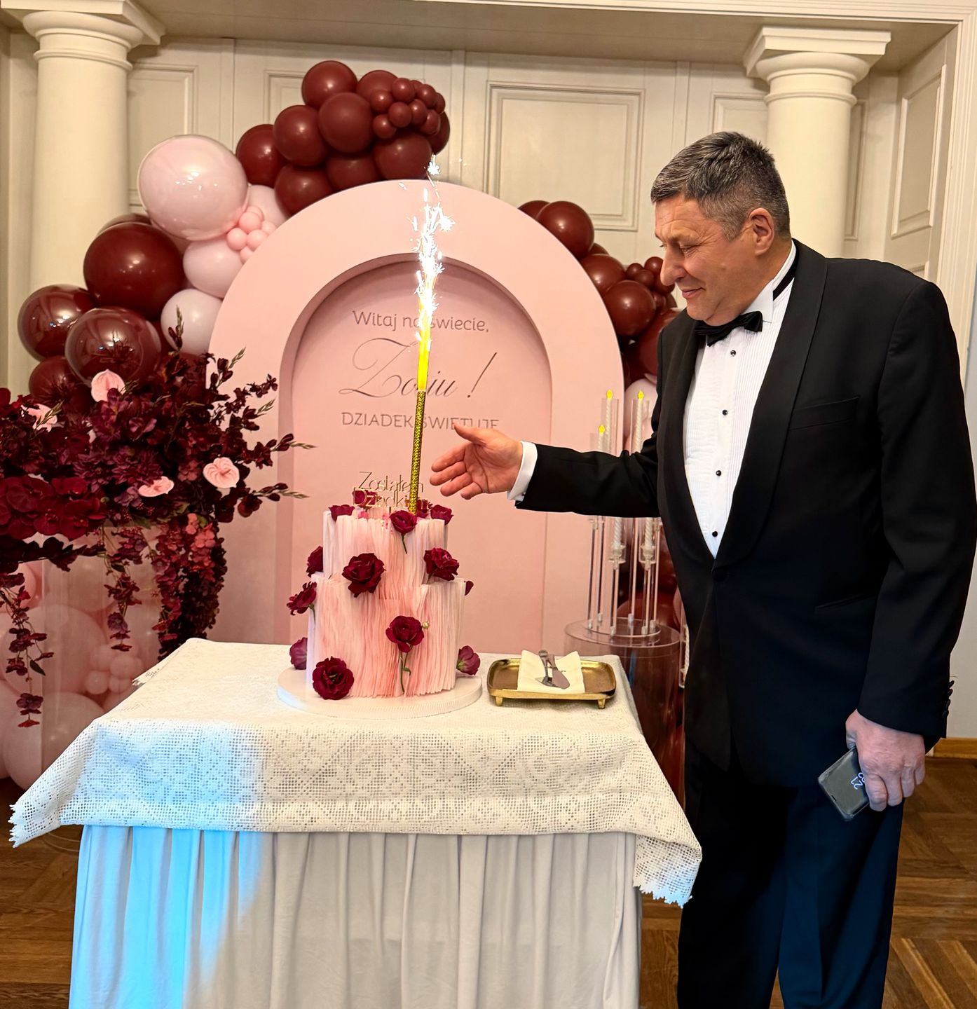 Tata Patrycji Komorowskiej świętuje narodziny wnuczki