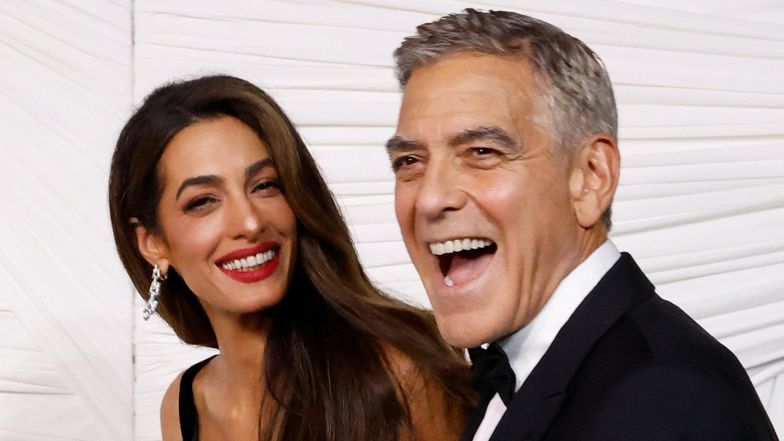 George i Amal Clooneyowie zadają szyku na mieście