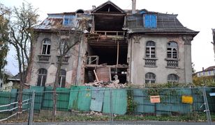 W Gdańsku runęła część zabytkowej willi. Konserwator wyjaśnia sprawę