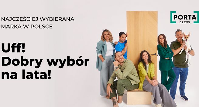 Nowak-Ibisz, Stolarz, Ekskluzywny Menel w kampanii “Uff! Dobry wybór na lata!” Porta
