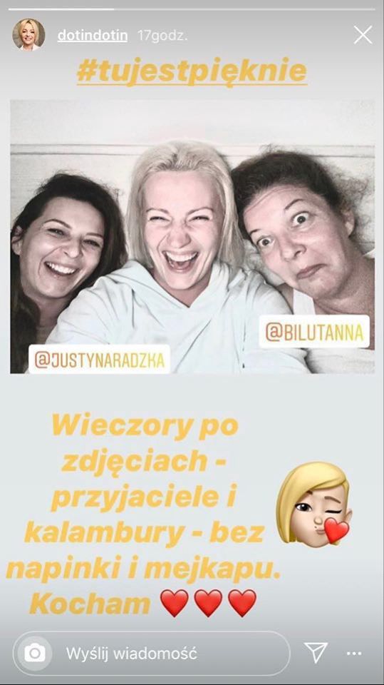 Dorota Szelągowska odpoczywa z przyjaciółkami