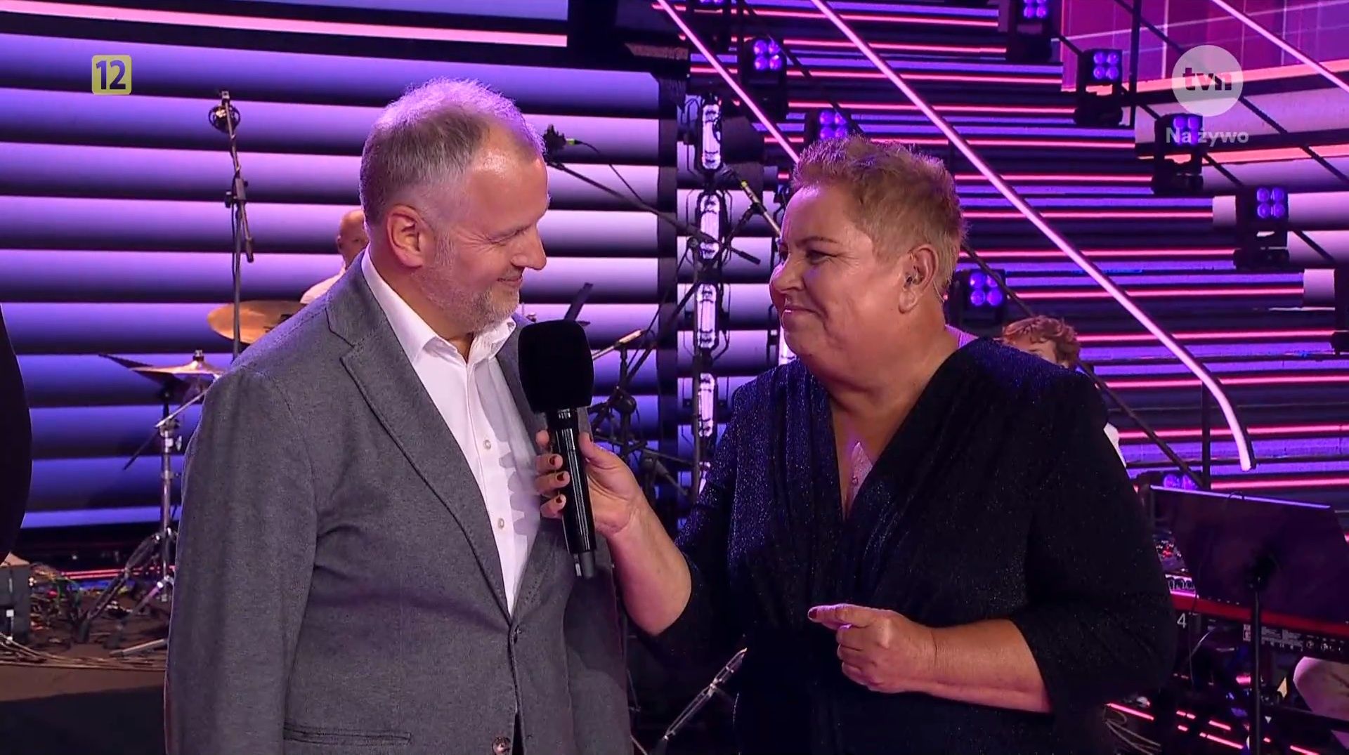 Leszek Sojka i Dorota Wellman