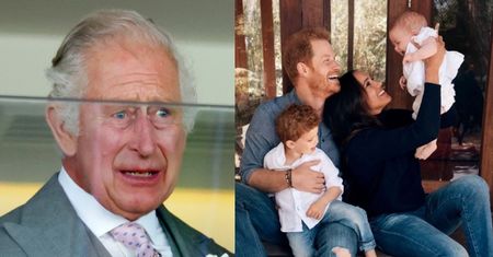 Król Karol zaprosi księcia Harry'ego i Meghan Markle na WSPÓLNE WAKACJE? "Desperacko pragnie zobaczyć wnuki"
