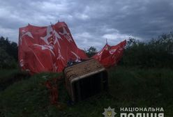 Ukraina. Balon runął na ziemię w Kamieńcu Podolskim