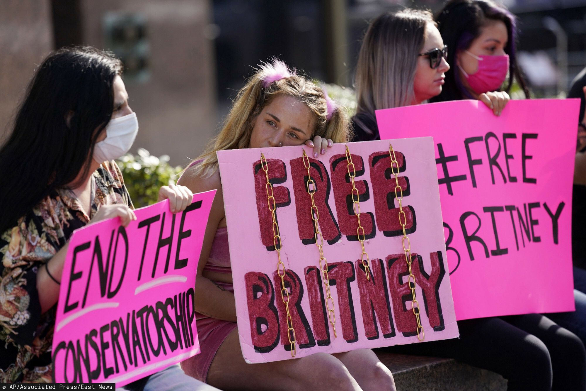 Członkowie ruchu "FreeBritney"