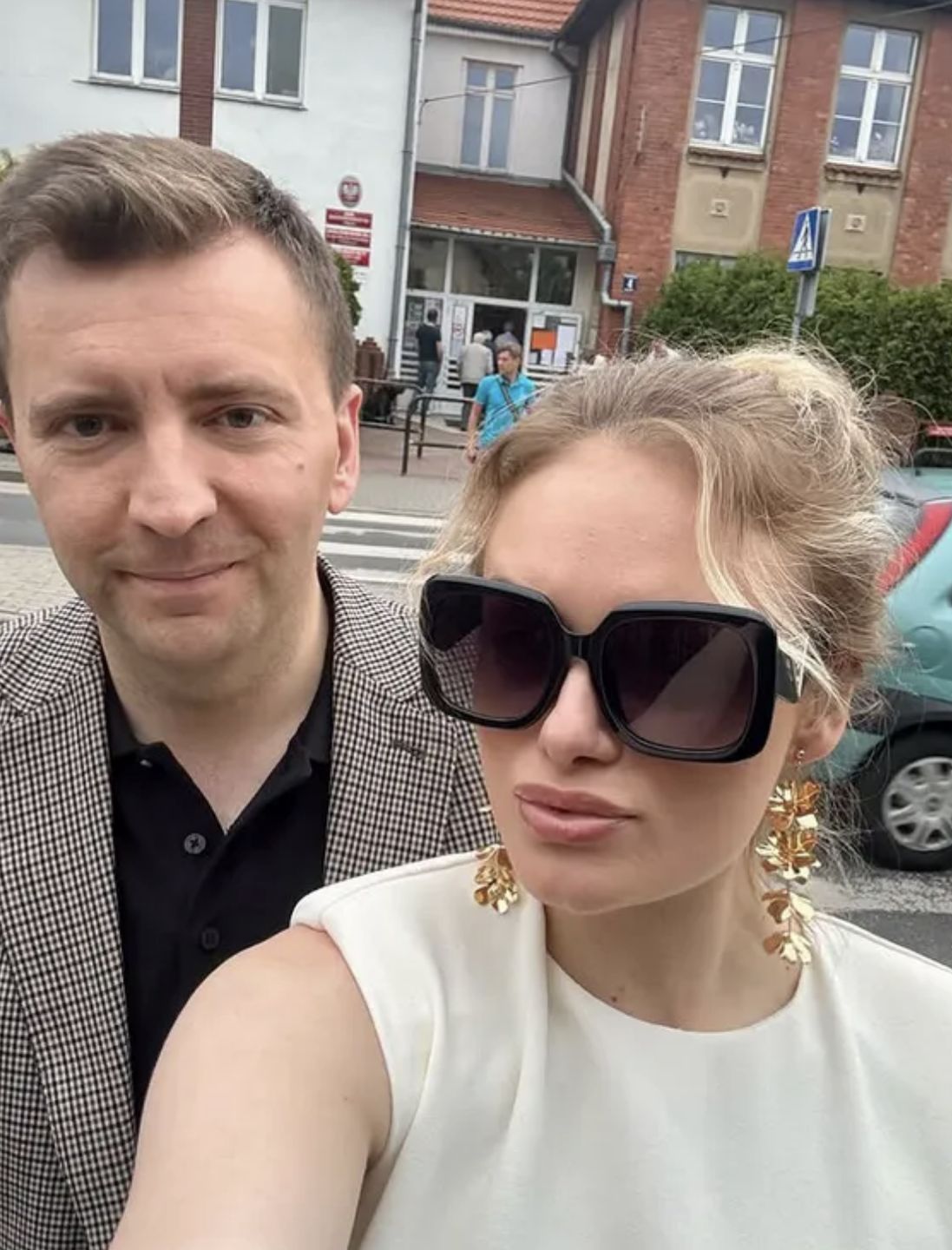 Łukasz Schreiber i Weronika Reieter