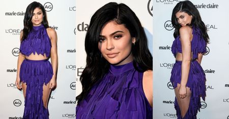 Kylie Jenner, Cindy Crawford i Margot Robbie na imprezie "Marie Claire" (ZDJĘCIA)