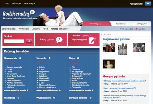 RodziceRadza.pl - serwis społecznościowy dla rodziców