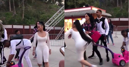 Blac Chyna pobiła mężczyznę WÓZKIEM SWOJEJ CÓRKI