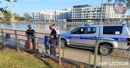 Wykąpał się w Odrze. Zatrzymała go policja