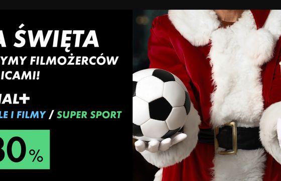 Świąteczne promocje Canal+ i Polsat Box. 30 proc. zniżki i 2 lata rabatu
