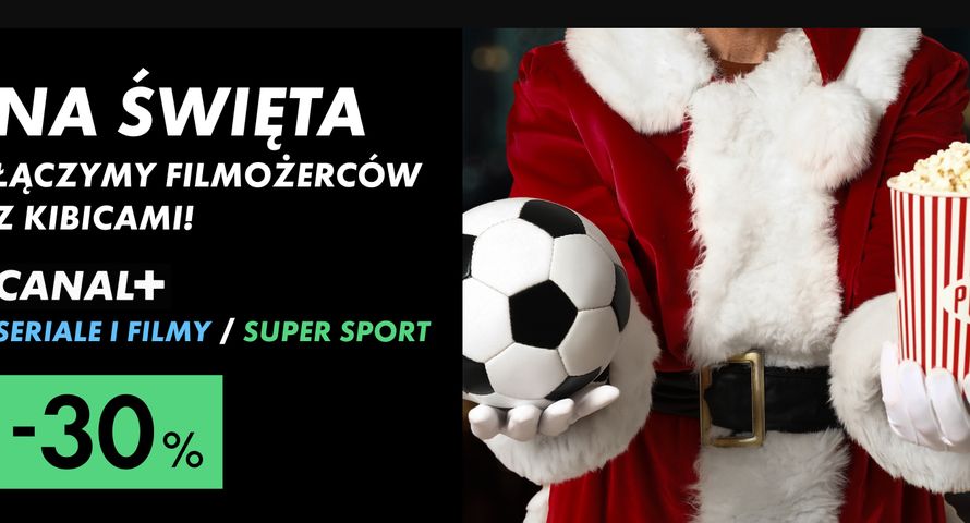 Świąteczne promocje Canal+ i Polsat Box. 30 proc. zniżki i 2 lata rabatu