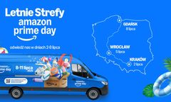 Letnia strefa Amazon Prime Day wyrusza w trasę po Polsce: Kraków jako pierwsze miasto łączy swoich mieszkańców uśmiechem