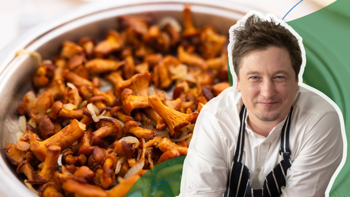 Grzegorz Łapanowski poleca swój patent na smażenie kurek