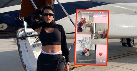 Zabawa z superbohaterami. Tak partnerka Ronaldo spędza czas w Arabii