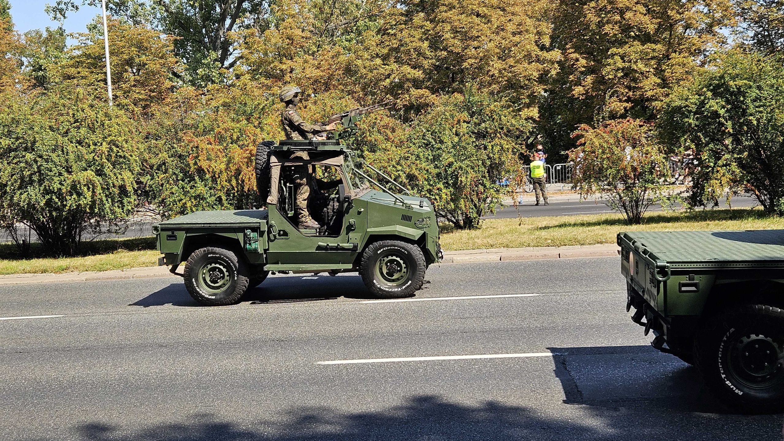 Sprzęt wojskowy na defiladzie w Warszawie