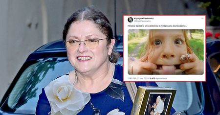 Nietypowe życzenia Krystyna Pawłowicz. "Co słychać u dzieci?"