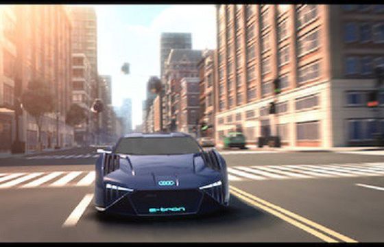 Audi z wirtualnym samochodem koncepcyjnym w filmie „Tajni i Fajni” (wideo)