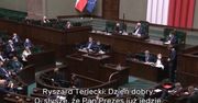 Sejm. Ryszard Terlecki dzwoni do Jarosława Kaczyńskiego. Wyciekło nagranie