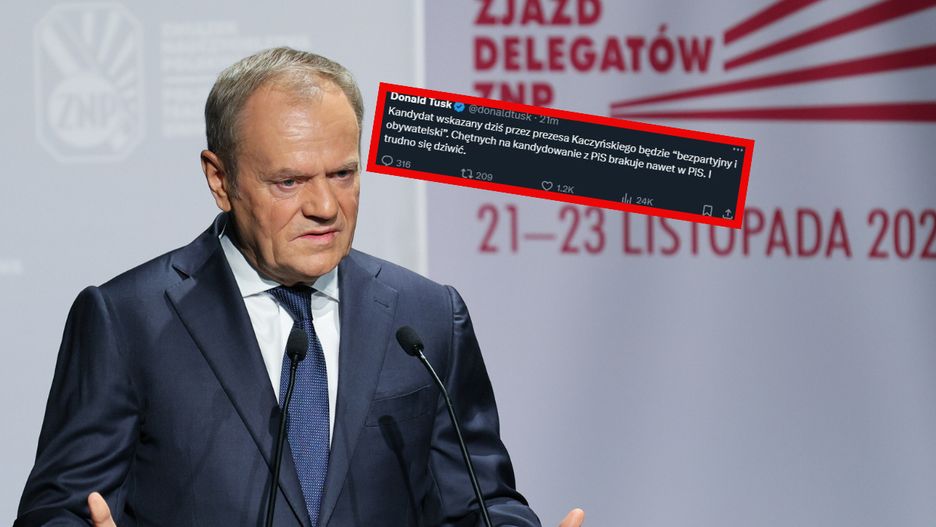Tusk wbija szpilę PiS