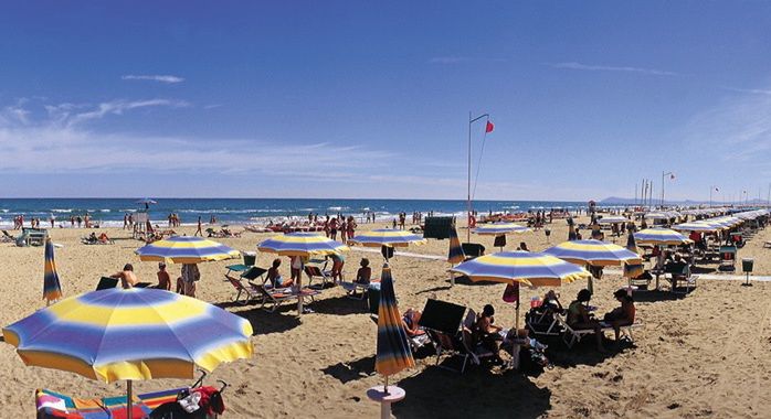 Plaża w Rimini