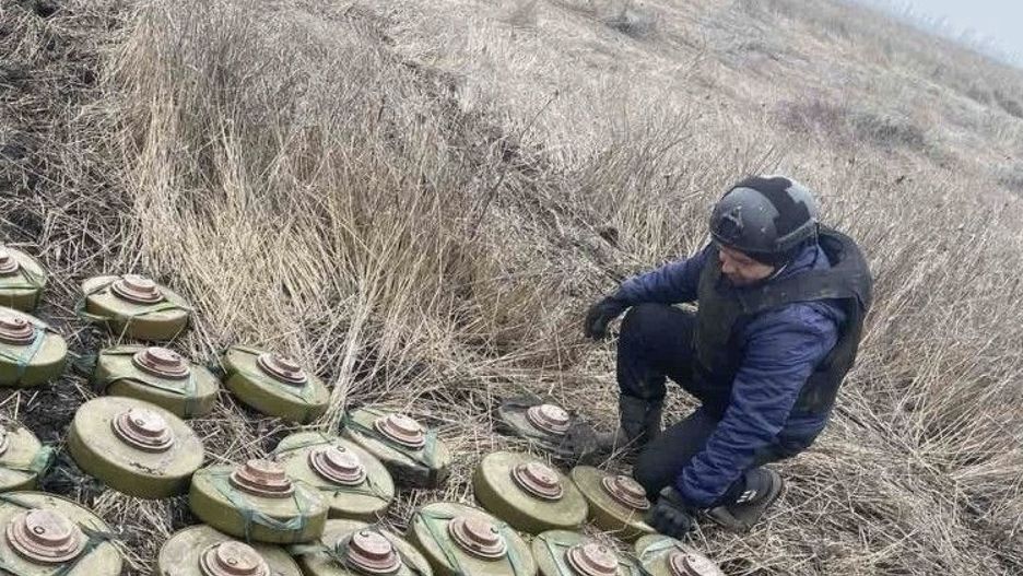 Miny przeciwpiechotne, powszechnie używane w 