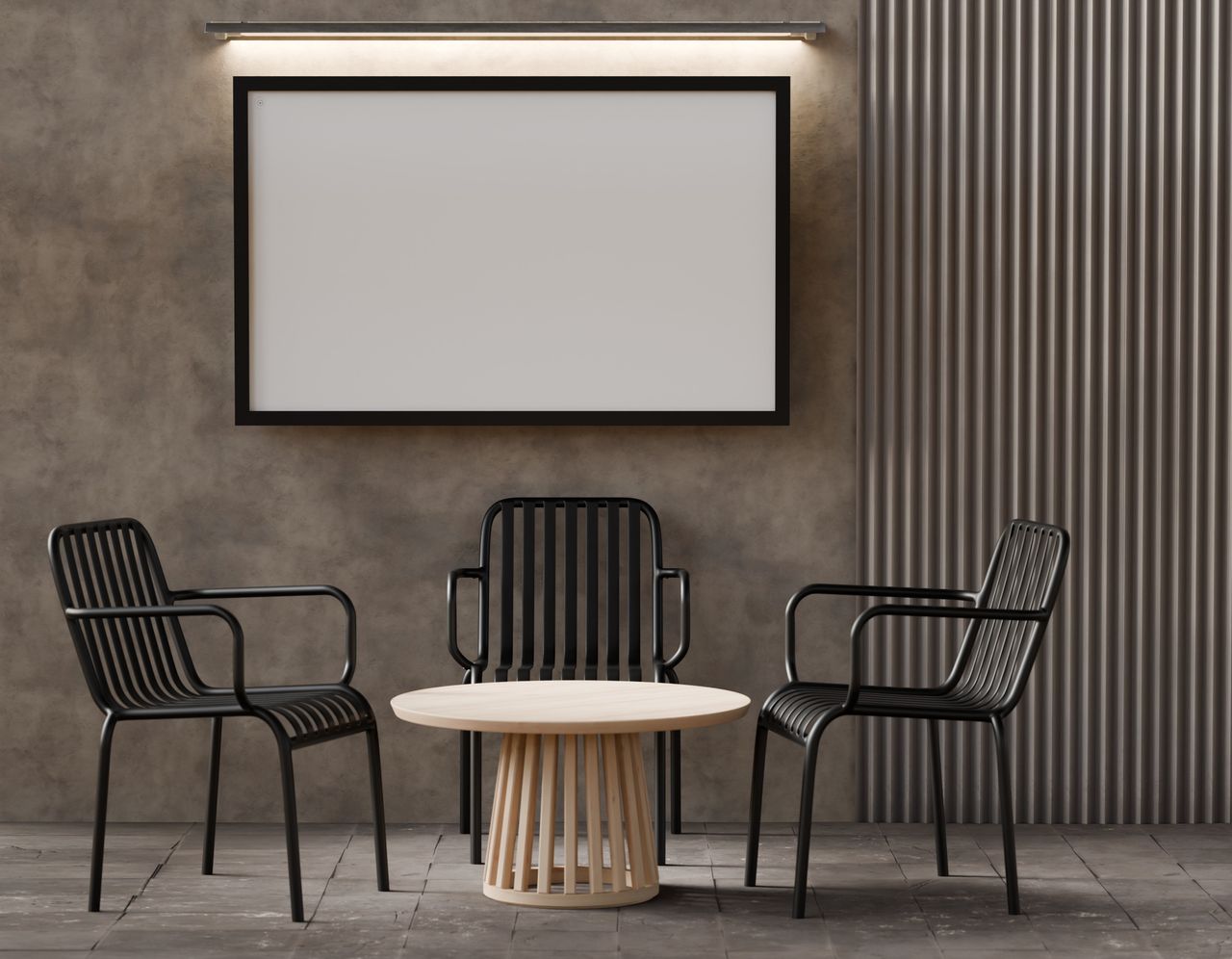 Lamele ścienne w domowym biurze – modny i praktyczny wybór