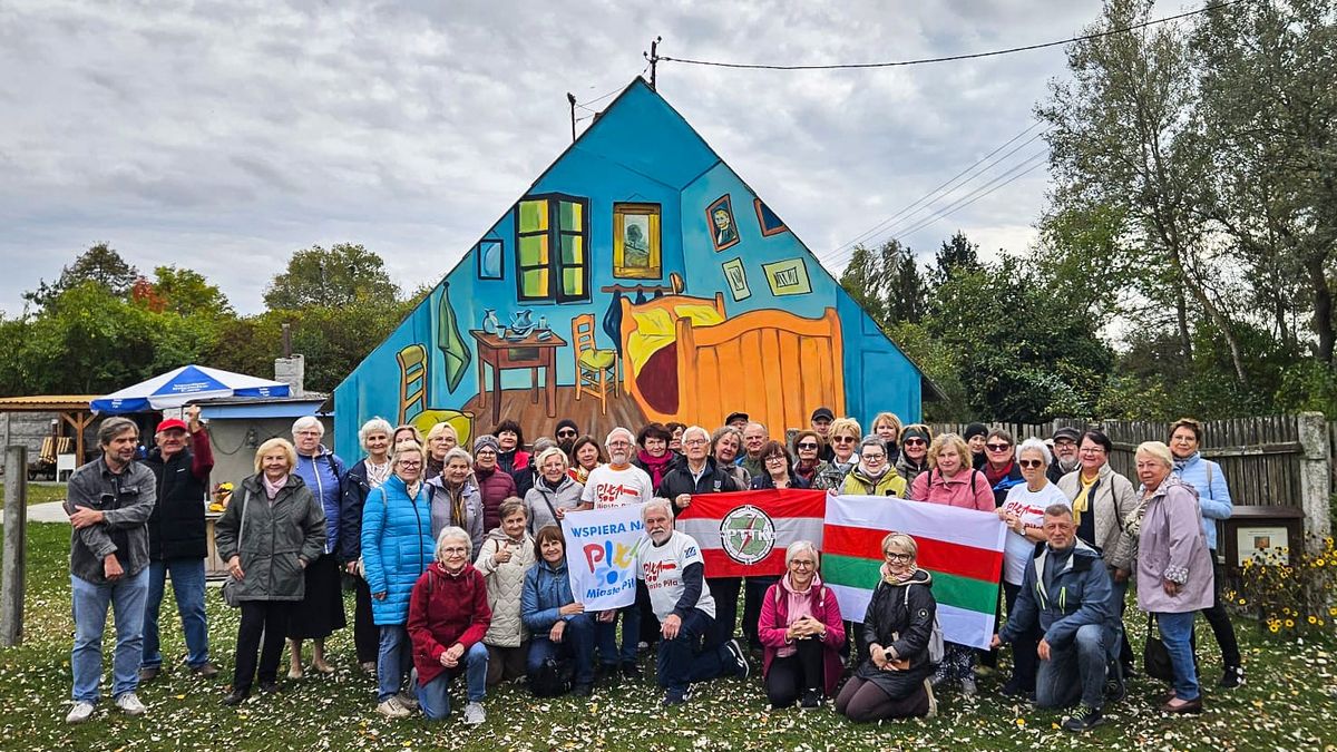 Wycieczka PTTK Piła do Brzózek.