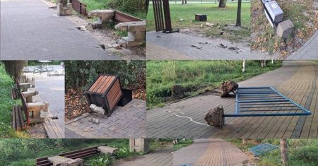Chełm: Szli i niszczyli wszystko na swojej drodze. Trzech nastolatków już zostało zatrzymanych