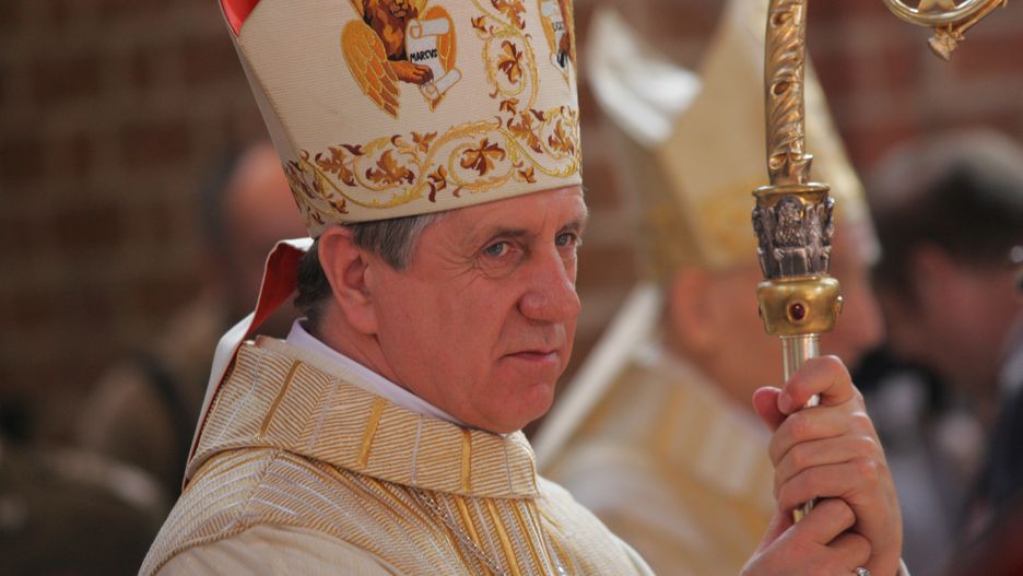 Abp Andrzej Dzięga, metropolita szczecińsko-kamieński. Po skandalu pedofilskim oczekiwano, że ustąpi ze stanowiska