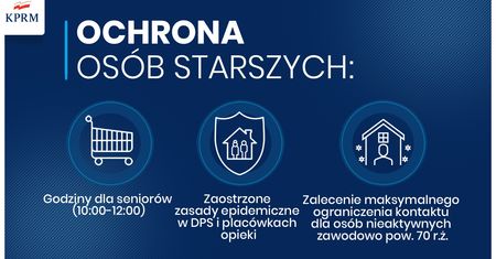 Godziny dla seniorów wracają już od przyszłego tygodnia