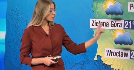 Teksty pogodynki Polsatu i Wydarzeń24 są hitem sieci. Na wizji mówiła to, co podpowiedzieli jej internauci na TikToku