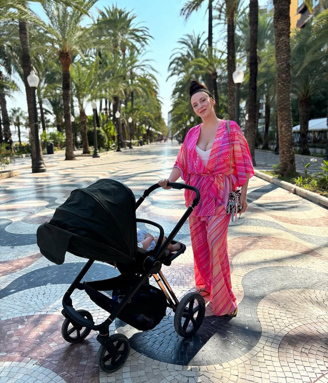 Dominika Serowska z synem