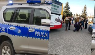 Antyszczepionkowcy zakłócali szczepienia. Przed cmentarzem interweniowała policja