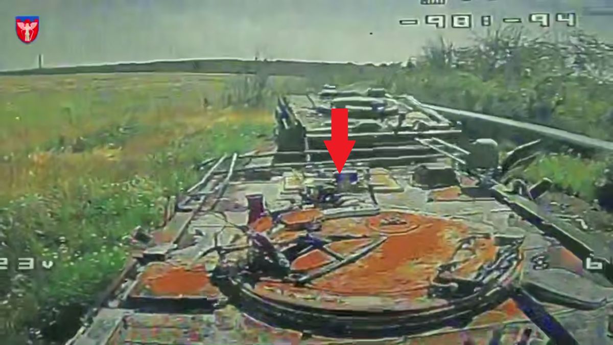 Rosyjski drono-miny czekające gdzieś na ukraińskim zapleczu.