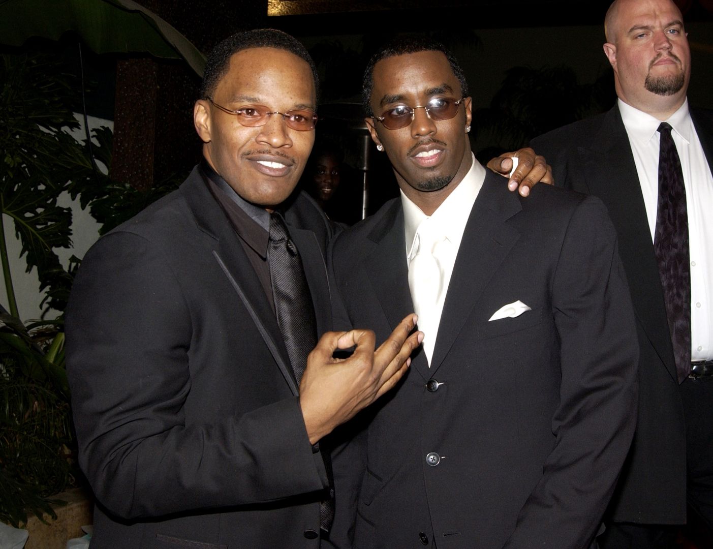 The 33rd NAACP Image Awards After Party at the GQ Lounge
Jamie Foxx & Sean "P. Diddy" Combs during The 33rd NAACP Image Awards - After Party at the GQ Lounge at Sunset Room in Los Angeles, California, United States. (Photo by J. Vespa/WireImage)
J. Vespa
3/4 Length, Eye Contact