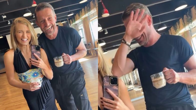 Agnieszka Kaczorowska i Marcin Rogacewicz tworzą zgrany duet