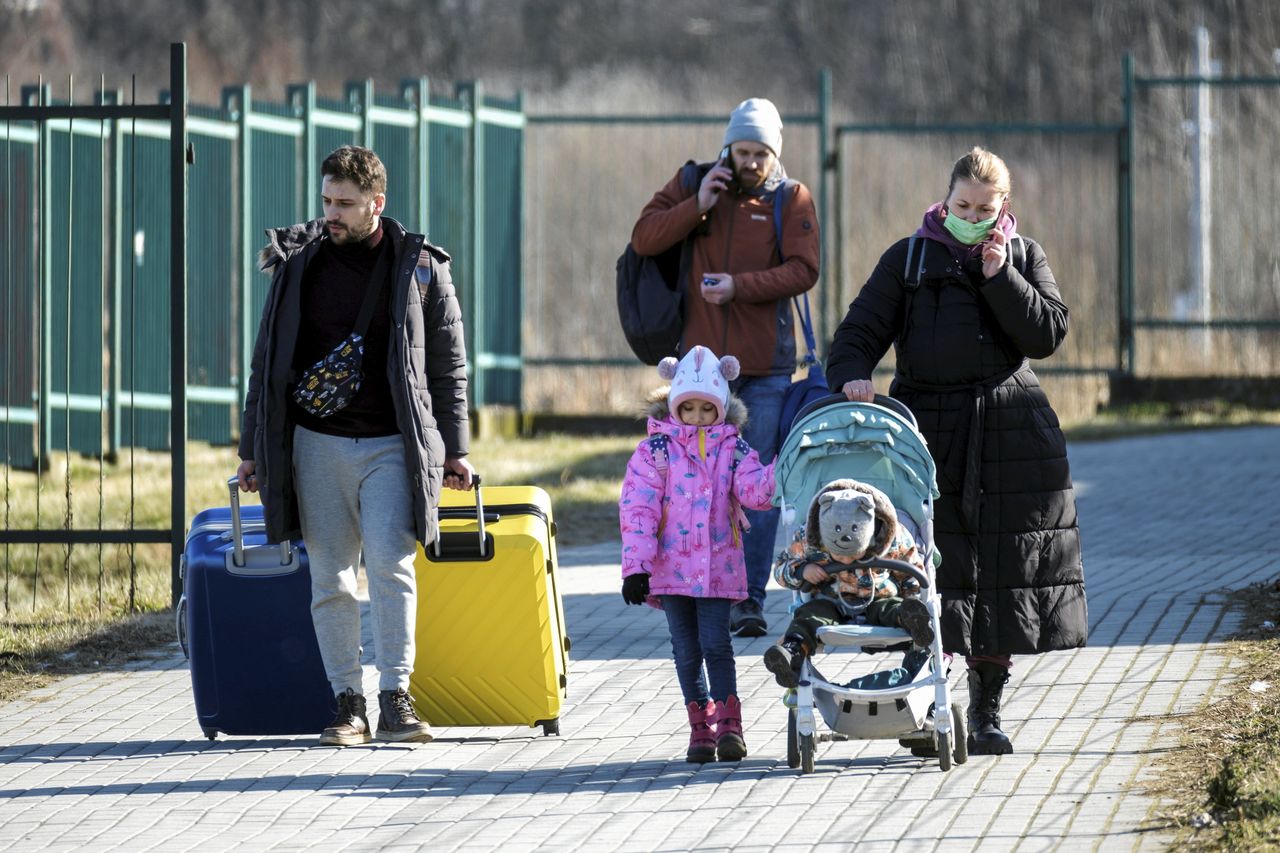 Wojna rosyjsko-ukraińska. Osoby opuszczające terytorium Ukrainy przez przejście w Medyce