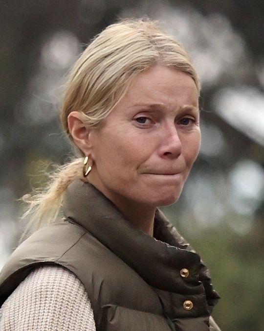 Naturalna Gwyneth Paltrow w Santa Barbara